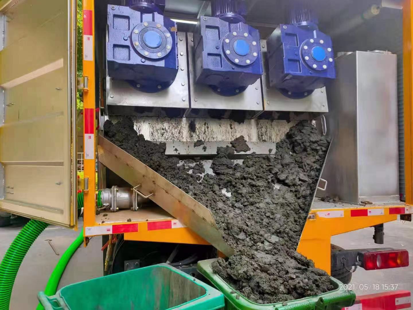 齐齐哈尔化粪池清掏城市维护站-泥浆净化干湿分离处理
